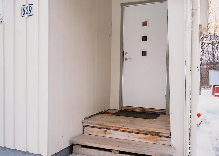 Дом отдыха Fredfullt Hus Ved Oksfjordvannet