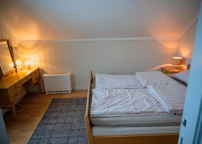 Дом отдыха Fredfullt Hus Ved Oksfjordvannet Storslett